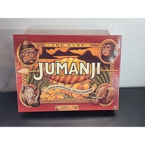 Jumanji Board Game Complete Fantasy Family Game for Ages 5+ from Cardinal